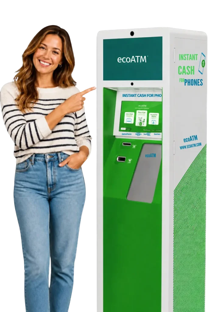 Ecoatm Instant Cash For Phones Kiosk Desktop Banner